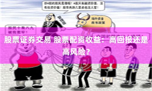 股票证券交易 股票配资收益：高回报还是高风险？