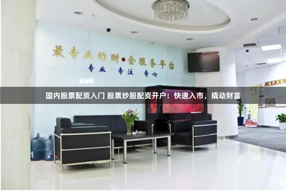 国内股票配资入门 股票炒股配资开户：快速入市，撬动财富